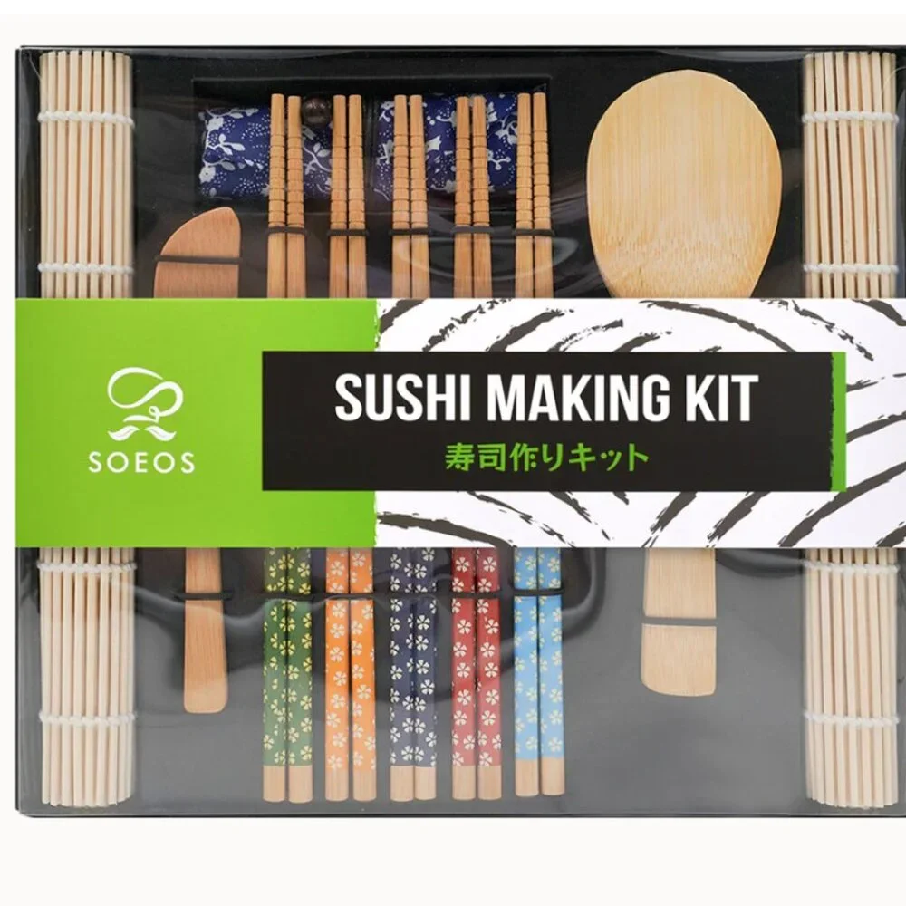 ⭐️ $10 - SOEOS BAMBOO SUSHI MAKING KIT FOR BEGINNERS - NEW